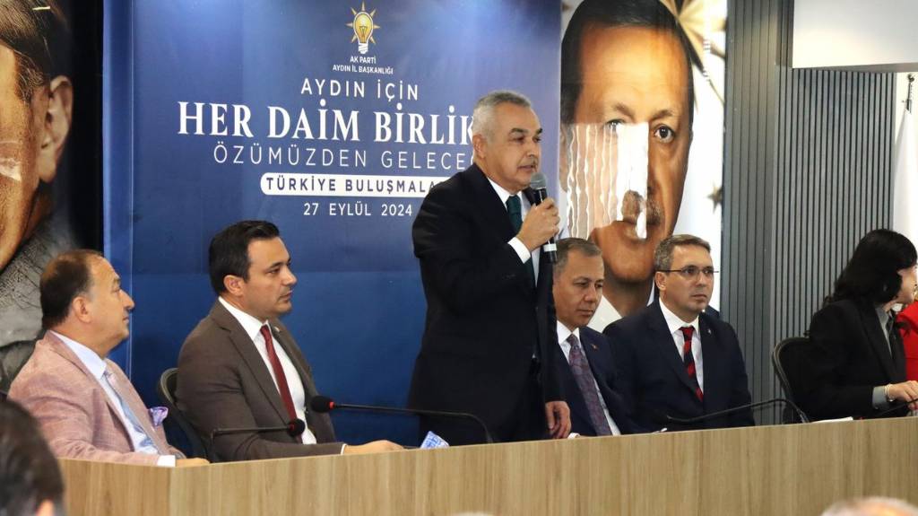 İçişleri Bakanı Ali Yerlikaya Aydın'da