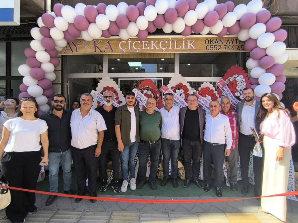 Ayka Çiçekçilik'in Açılışı Gerçekleştirildi