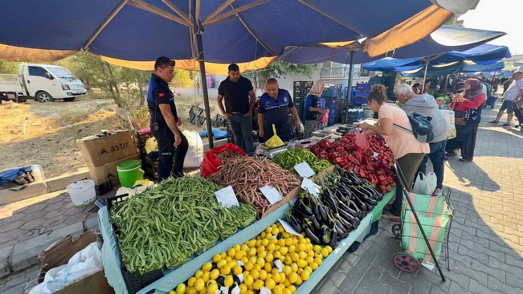 Didim Belediyesi'nden Semt Pazarları Denetimi