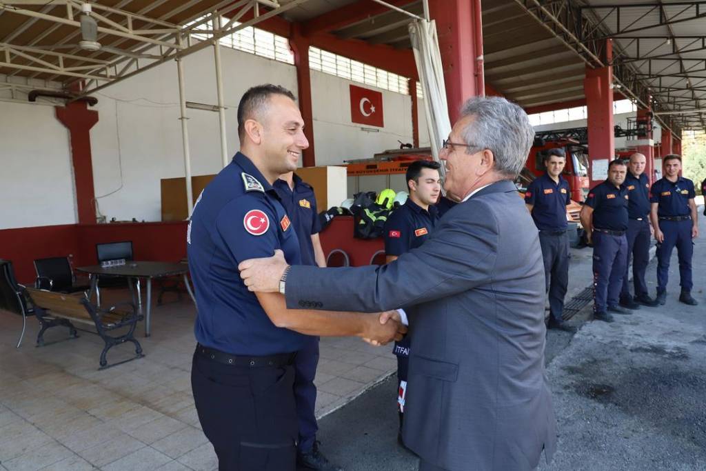 Nazilli Belediye Başkanı Ertuğrul Tetik'ten İtfaiyecilere Destek Mesajı