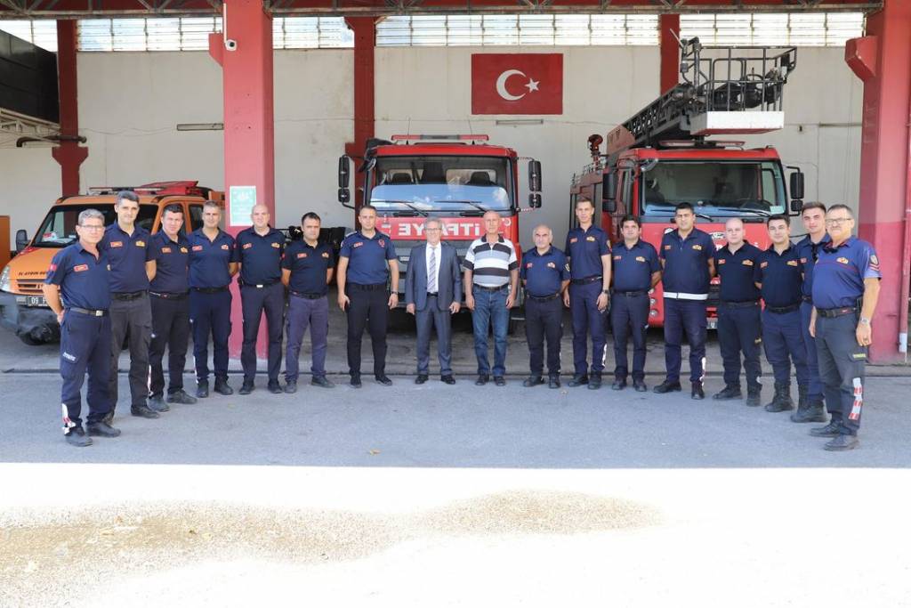 Nazilli Belediye Başkanı Ertuğrul Tetik'ten İtfaiyecilere Destek Mesajı