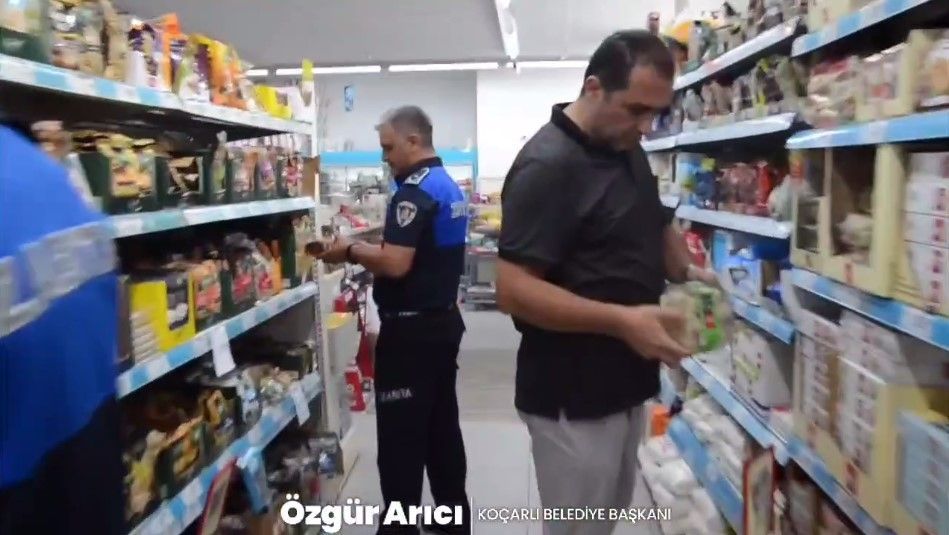 Koçarlı Belediyesi Zabıta Ekipleri Market Denetimlerini Sıkılaştırıyor